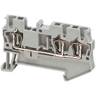 SCHNEIDER ELECTRIC - SNRNSYTRR23 Morsetto molla, 3pt, 2,5mm² grigio