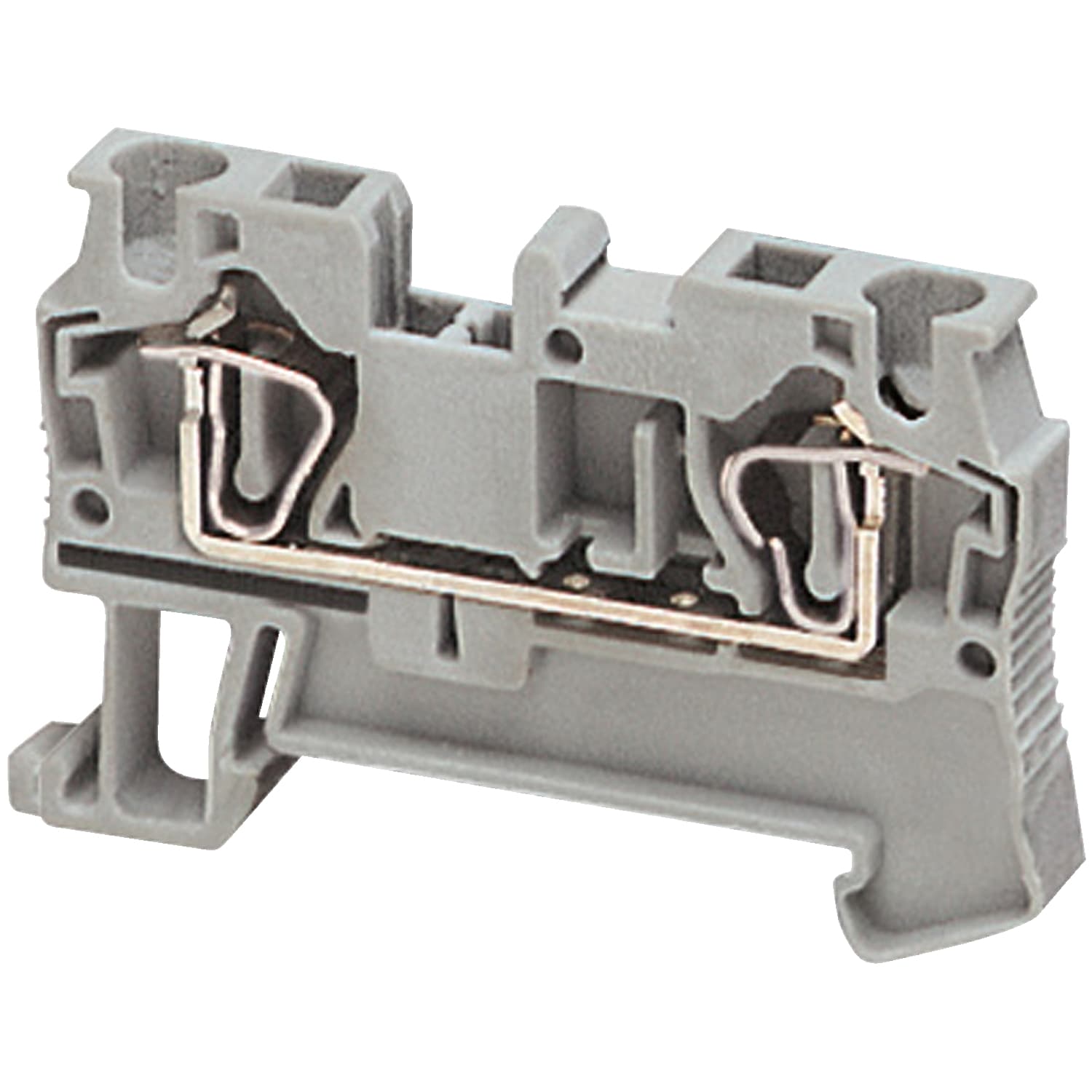 SCHNEIDER ELECTRIC - SNRNSYTRR42 Morsetto molla, 2pt, 4mm², grigio