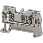 SCHNEIDER ELECTRIC - SNRNSYTRR42 Morsetto molla, 2pt, 4mm², grigio
