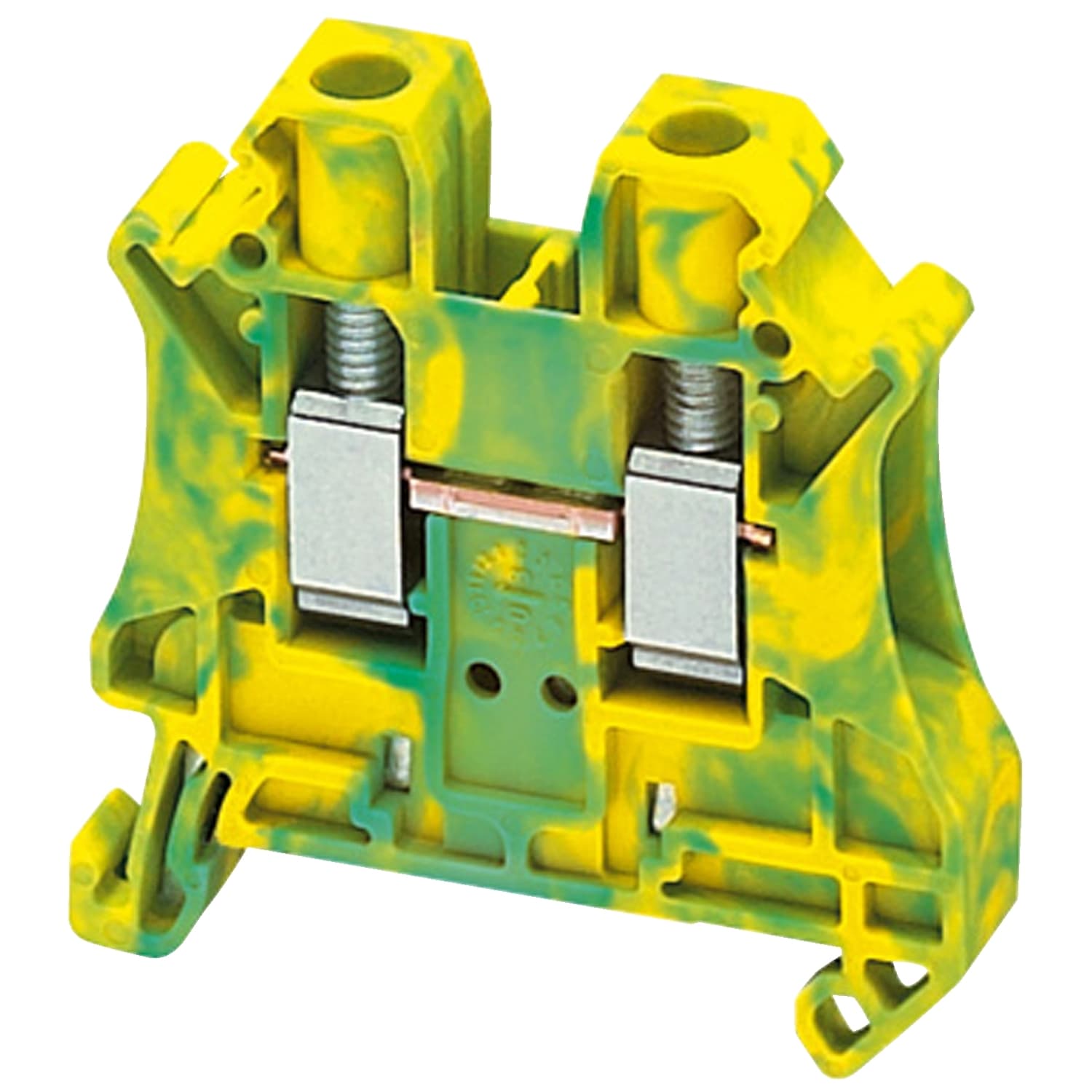 SCHNEIDER ELECTRIC - SNRNSYTRV62PE Morsetto vite, terra, 2pt, 6 mm²