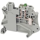 SCHNEIDER ELECTRIC - SNRNSYTRV42SC Morsetto vite sezionamento a lama, 2pt, 4mm² grigio