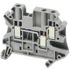 SCHNEIDER ELECTRIC - SNRNSYTRV43 Morsetto vite, 3pt, 4mm² grigio