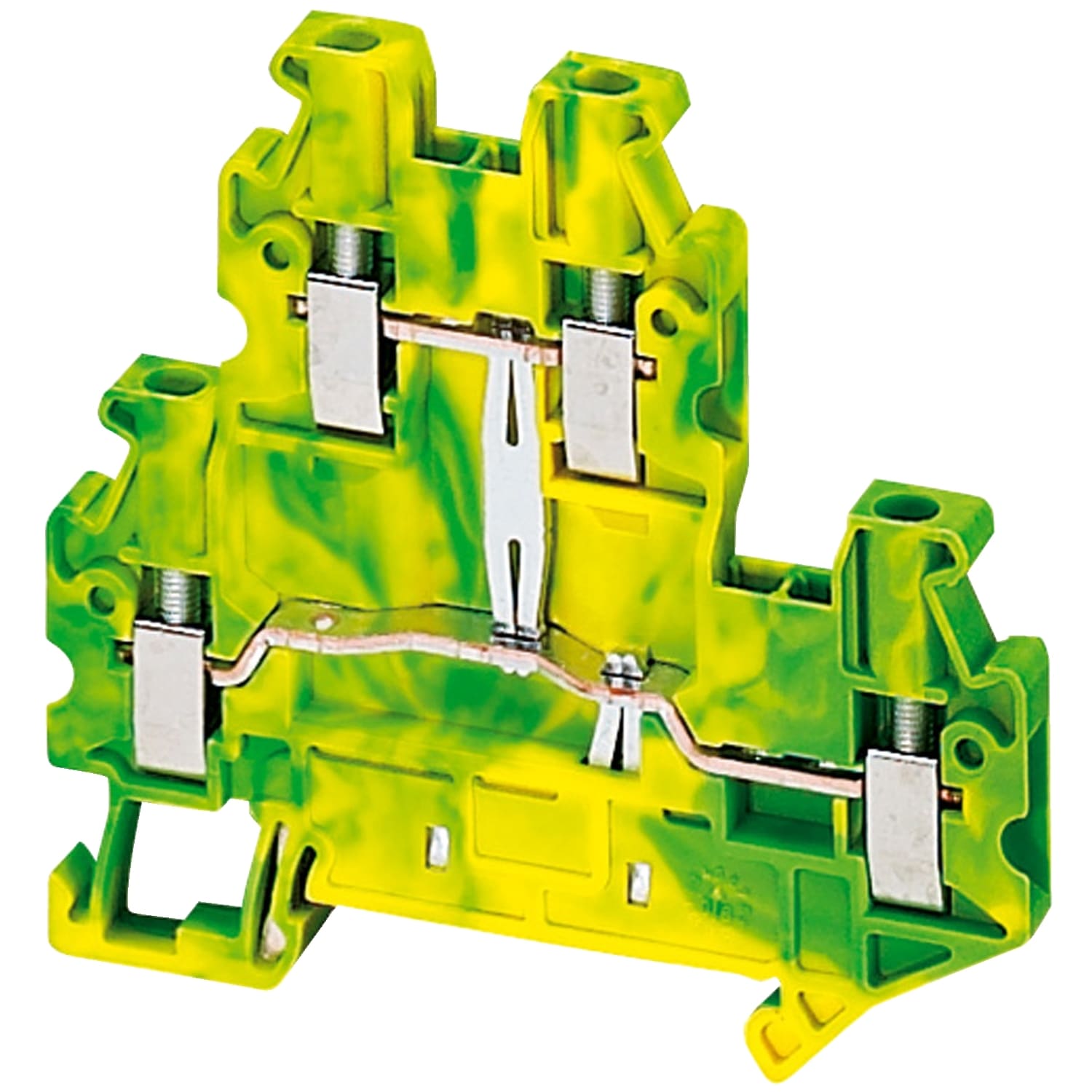 SCHNEIDER ELECTRIC - SNRNSYTRV24DPE Morsetto vite, 2 piani, terra, 2,5mm²