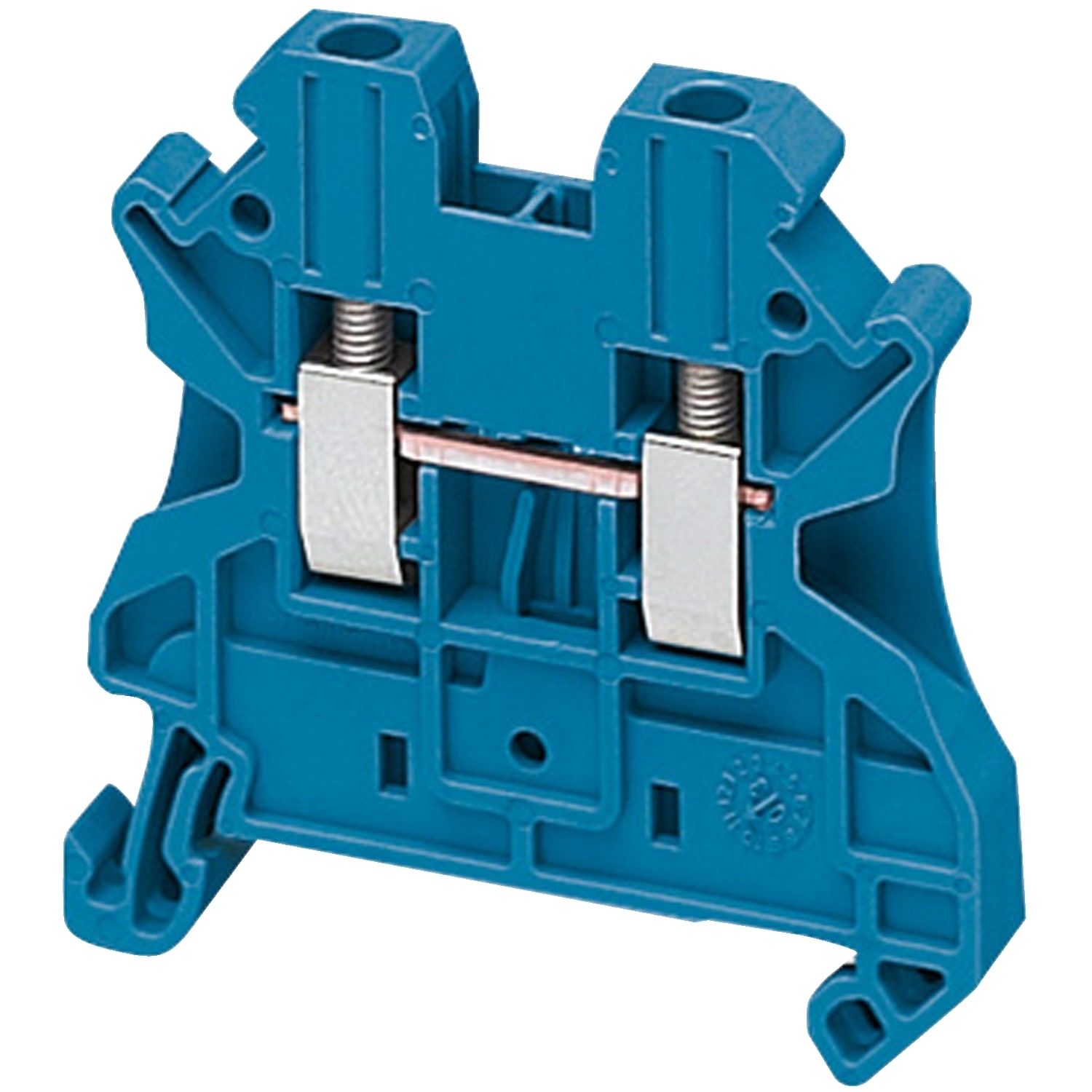 SCHNEIDER ELECTRIC - SNRNSYTRV22BL Morsetto vite, 2pt, 2,5 mm² blu