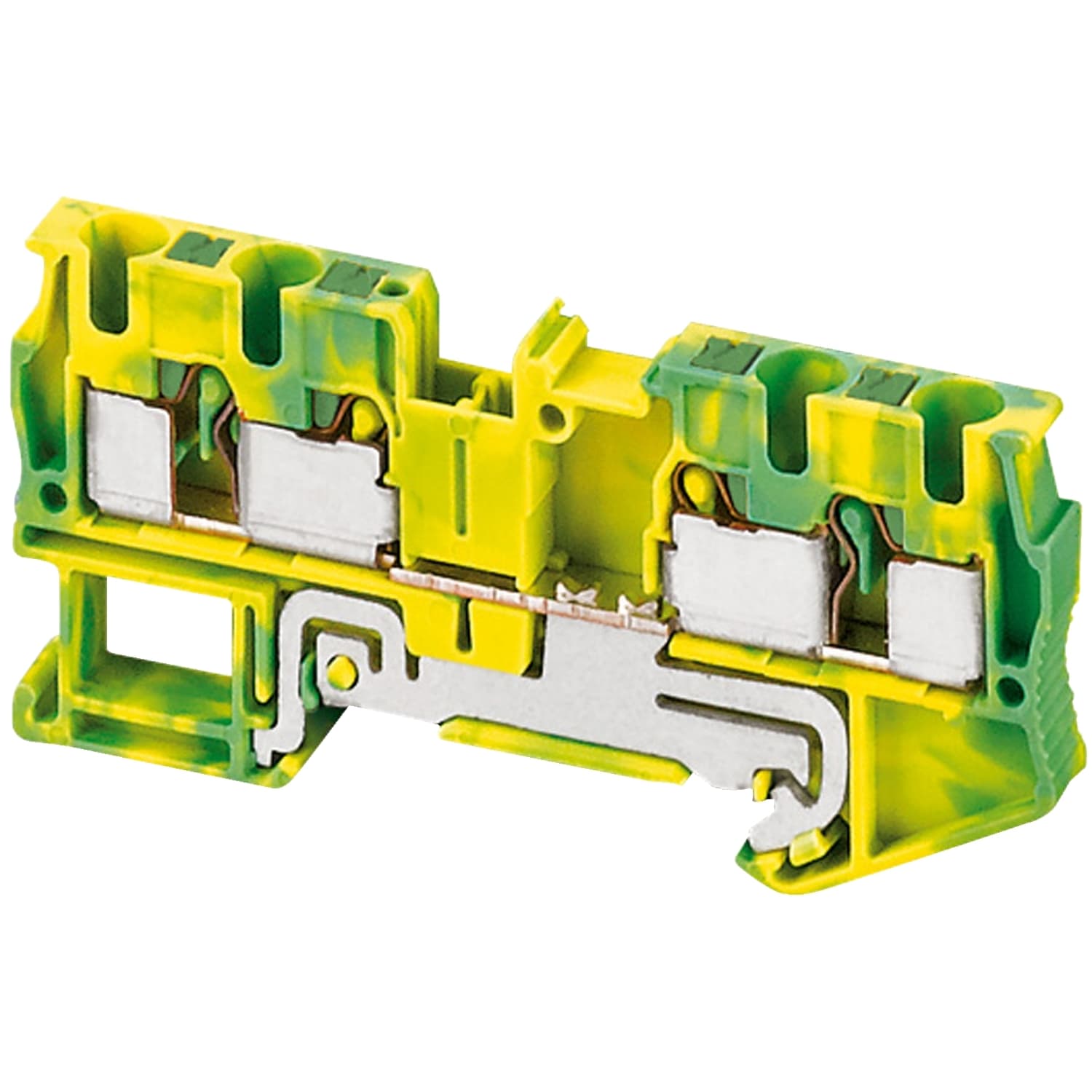 SCHNEIDER ELECTRIC - SNRNSYTRP44PE Morsetto Push-in, terra, 4pt, 4mm²