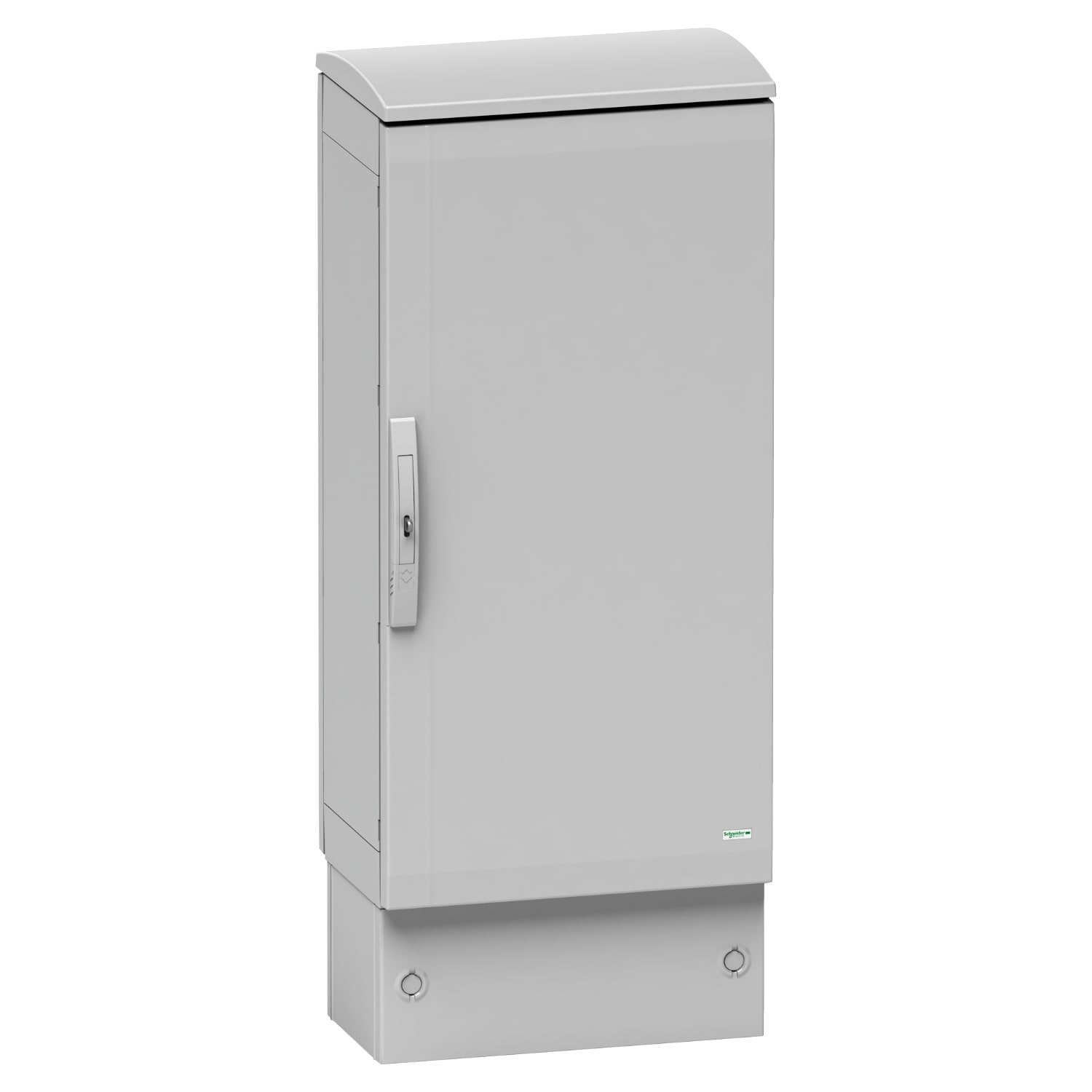 SCHNEIDER ELECTRIC - SNRNSYZA2104G Zoccolo in poliestere tipo ZA per PLA/PLAT H200xL1000xP420 RAL 7035