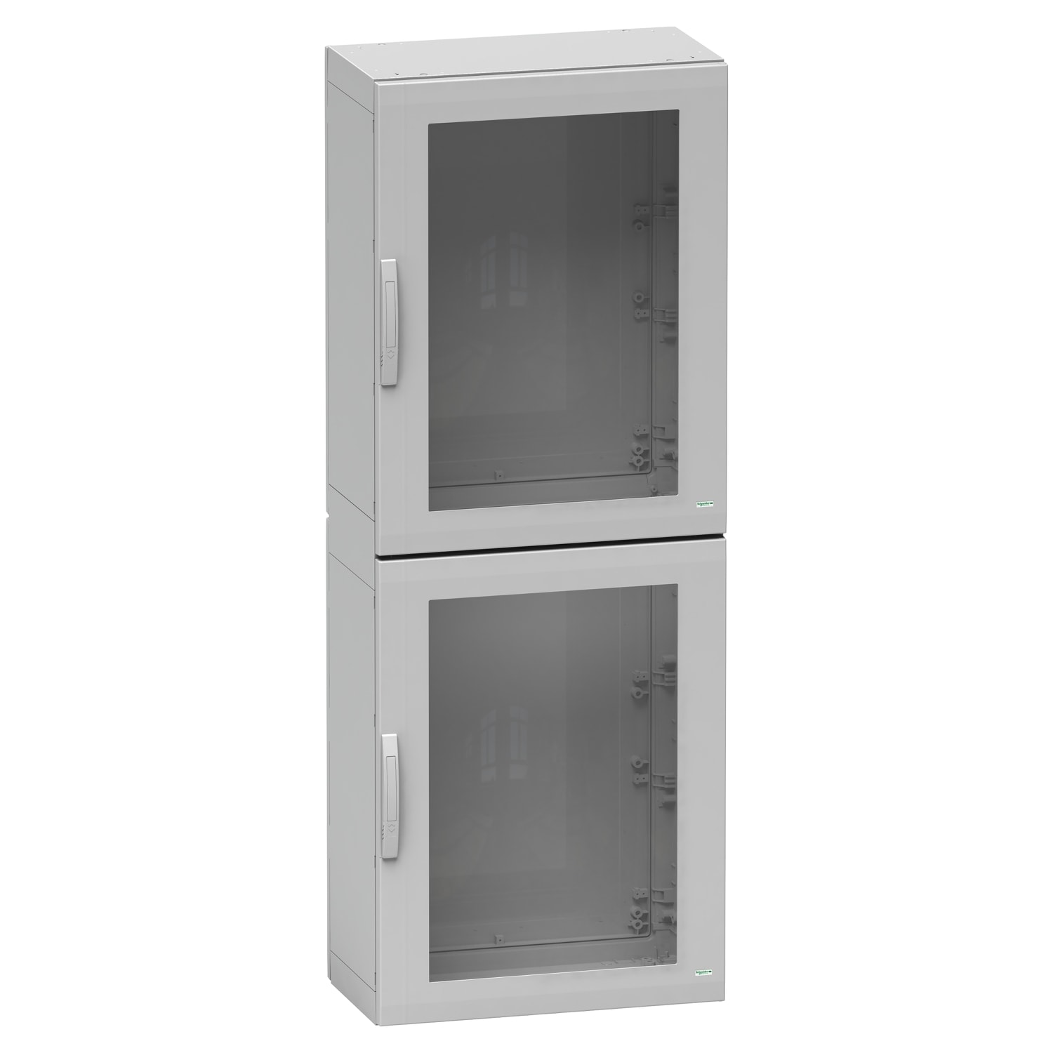 SCHNEIDER ELECTRIC - SNRNSYPLA2074TG Armadio in poliestere, PanelSeT PLA, porta trasparente, totalmente chiuso, 2000x750x420mm, IP65, IK08