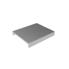 TEKNOMEGA SRL - TKGPBF1240 Piastra terminale BFX non forata - 8x63-80