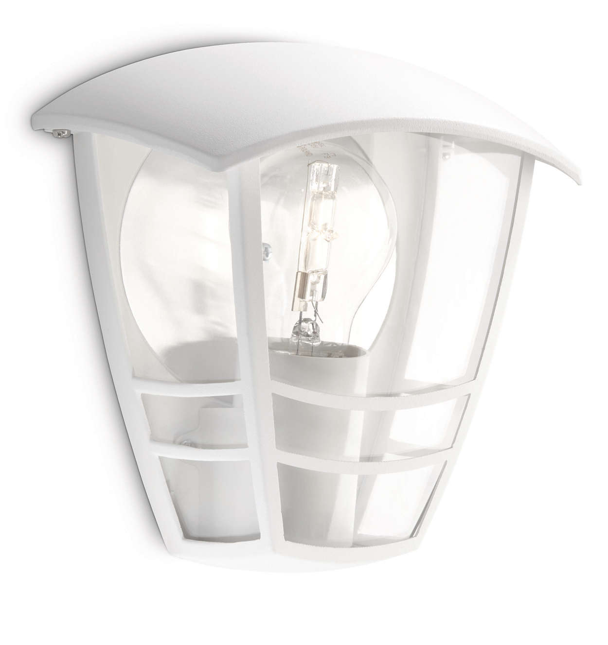 SIGNIFY ITALY SPA - PCL153873116 CREEK LAMPADA A MURO BIANCO IN ALLUMINIO