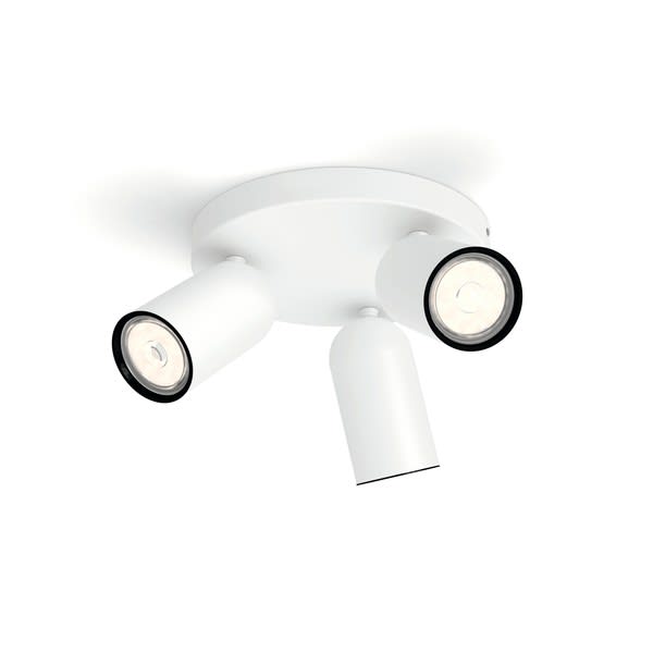 SIGNIFY ITALY SPA - PCL5058331PN PONGEE FARETTO 3 LUCI BIANCO IN METALLO