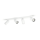 SIGNIFY ITALY SPA - PCL5058431PN PONGEE FARETTO 4 LUCI BIANCO IN METALLO