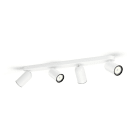 SIGNIFY ITALY SPA - PCL5058431PN PONGEE FARETTO 4 LUCI BIANCO IN METALLO
