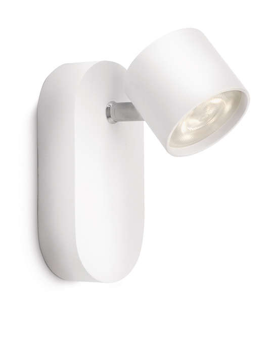 SIGNIFY ITALY SPA - PCL562403116 STAR FARETTO SINGOLO BIANCO IN ALLUMINIO