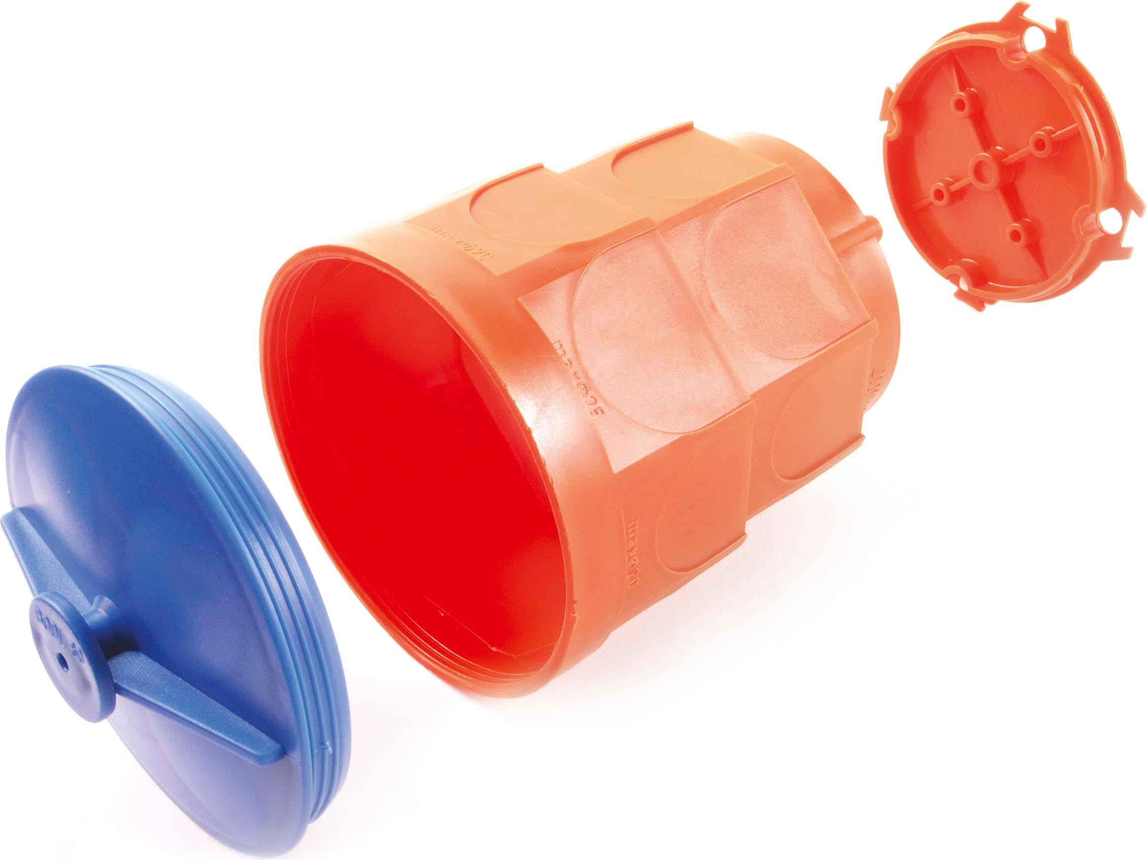 DIETZEL - DIE035491 PE-Betonbau-Plattendeckendose-Set, halog