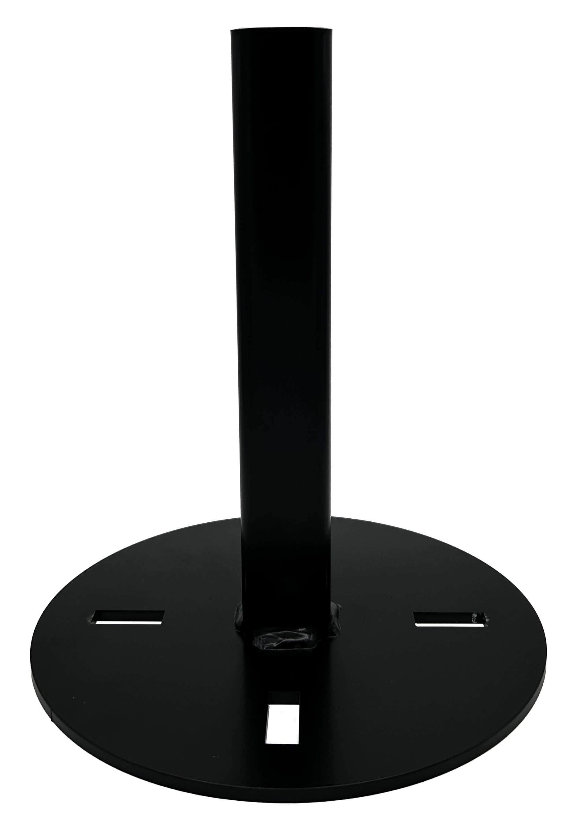 UNIERRE SRL-UNISTAB - URRPF0060FE BASE FISSA ACCZG NERO D250MM SP6 PALIT60