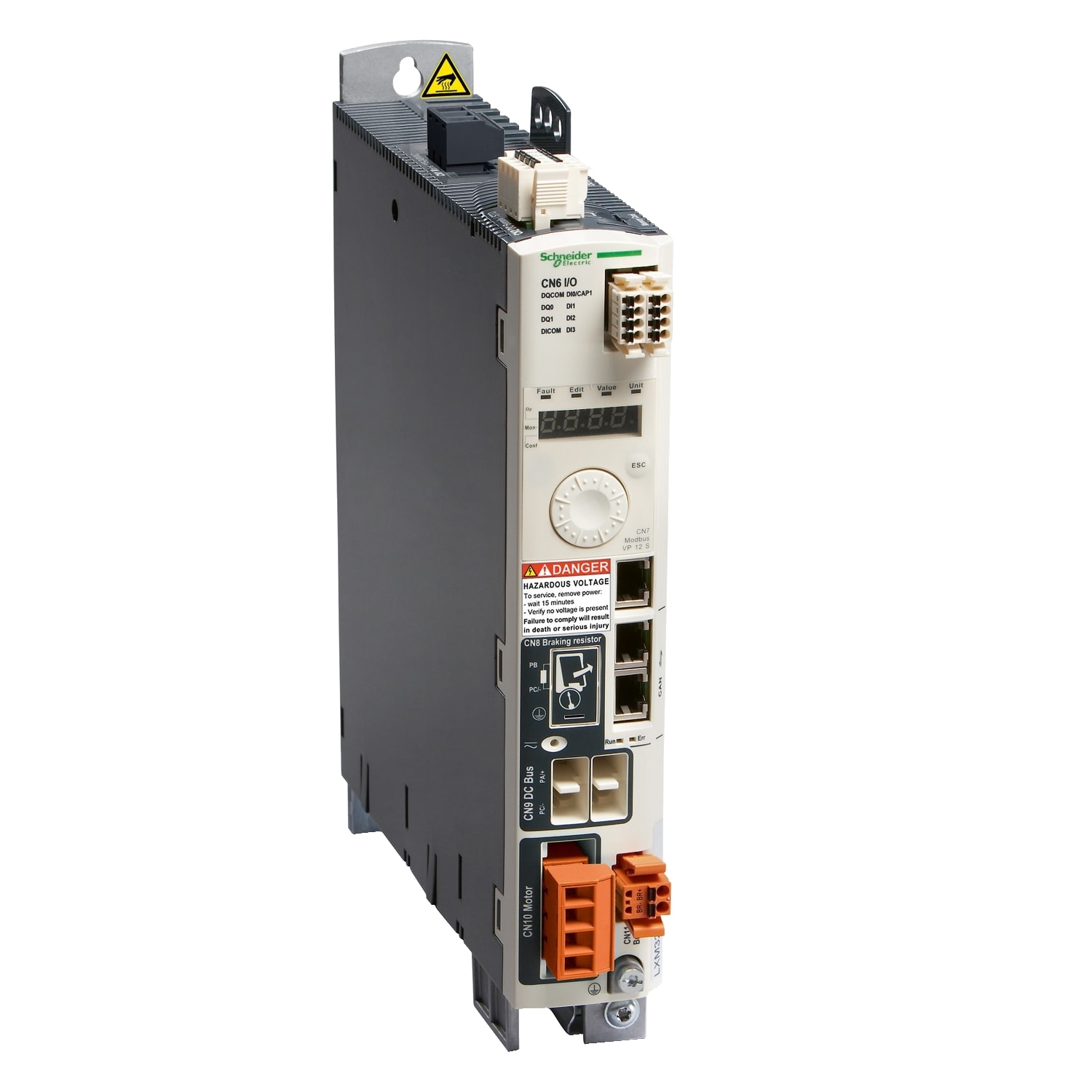 SCHNEIDER ELECTRIC - SNRLXM32AD18N4 LXM32A CAN RJ45 18A RMS PEAK 3PH 480V