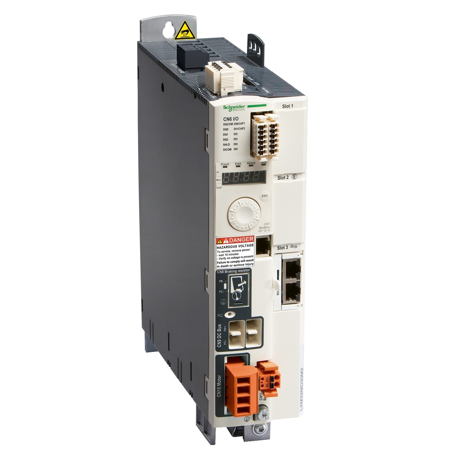 SCHNEIDER ELECTRIC - SNRLXM32SD72N4 Servo Drive AC Lexium32 Sercos III 72A Trifase, 208/400/480 Vca