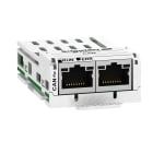 SCHNEIDER ELECTRIC - SNRVW3A3608 Modulo comunicazione CANopen - 2 RJ45 - ATV32/ATV320/ATV340/ATV6xx/ATV9xx