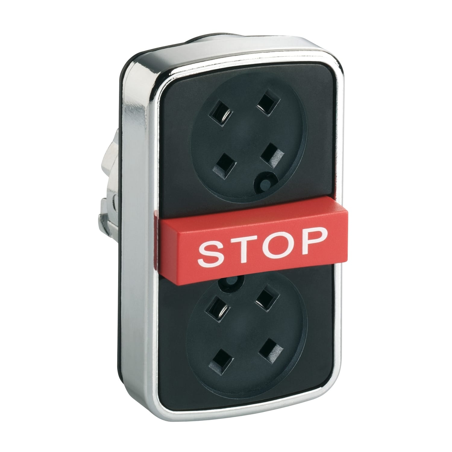 SCHNEIDER ELECTRIC - SNRZB4BA791 Pulsante triplo filo/rosso sporgente/Ø22 senza capsula