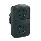 SCHNEIDER ELECTRIC - SNRZB5AA79 TESTA PULSANTE A DOPPIO TASTO SENZA CAPS