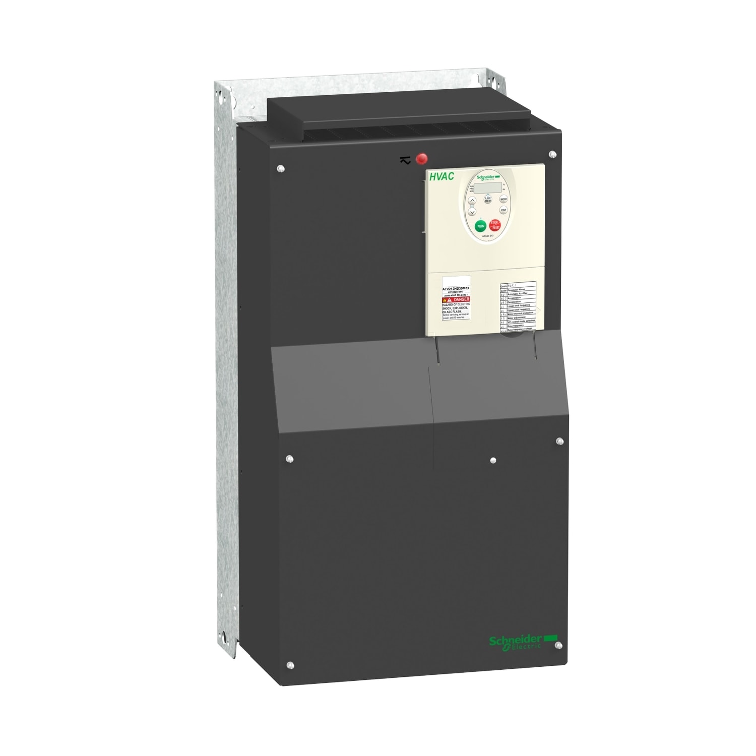 SCHNEIDER ELECTRIC - SNRATV212HD30N4 ATV212 30KW 40HP 480V TRI CEM IP20