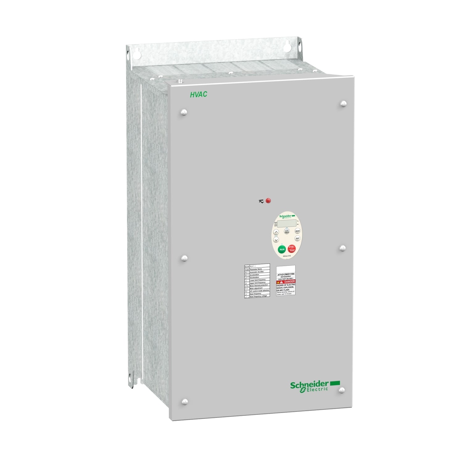 SCHNEIDER ELECTRIC - SNRATV212WD11N4C Variatore di velocità ATV212 - 11 kW - 15 HP - 480 V - 3ph - EMC cl.C1 - IP55