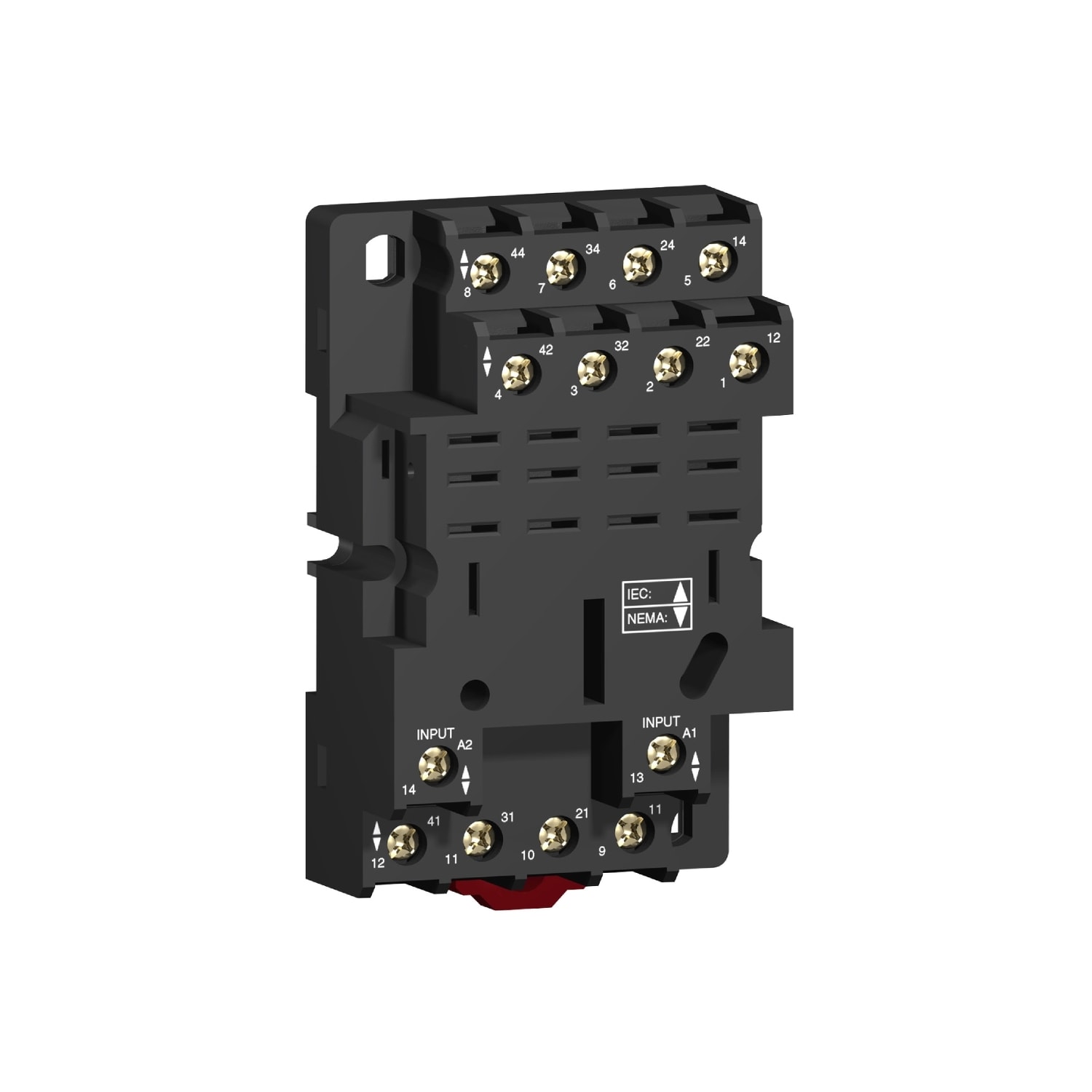 SCHNEIDER ELECTRIC - SNRRPZF4 BASI CON CONTATTI MISTI 4NC/NO