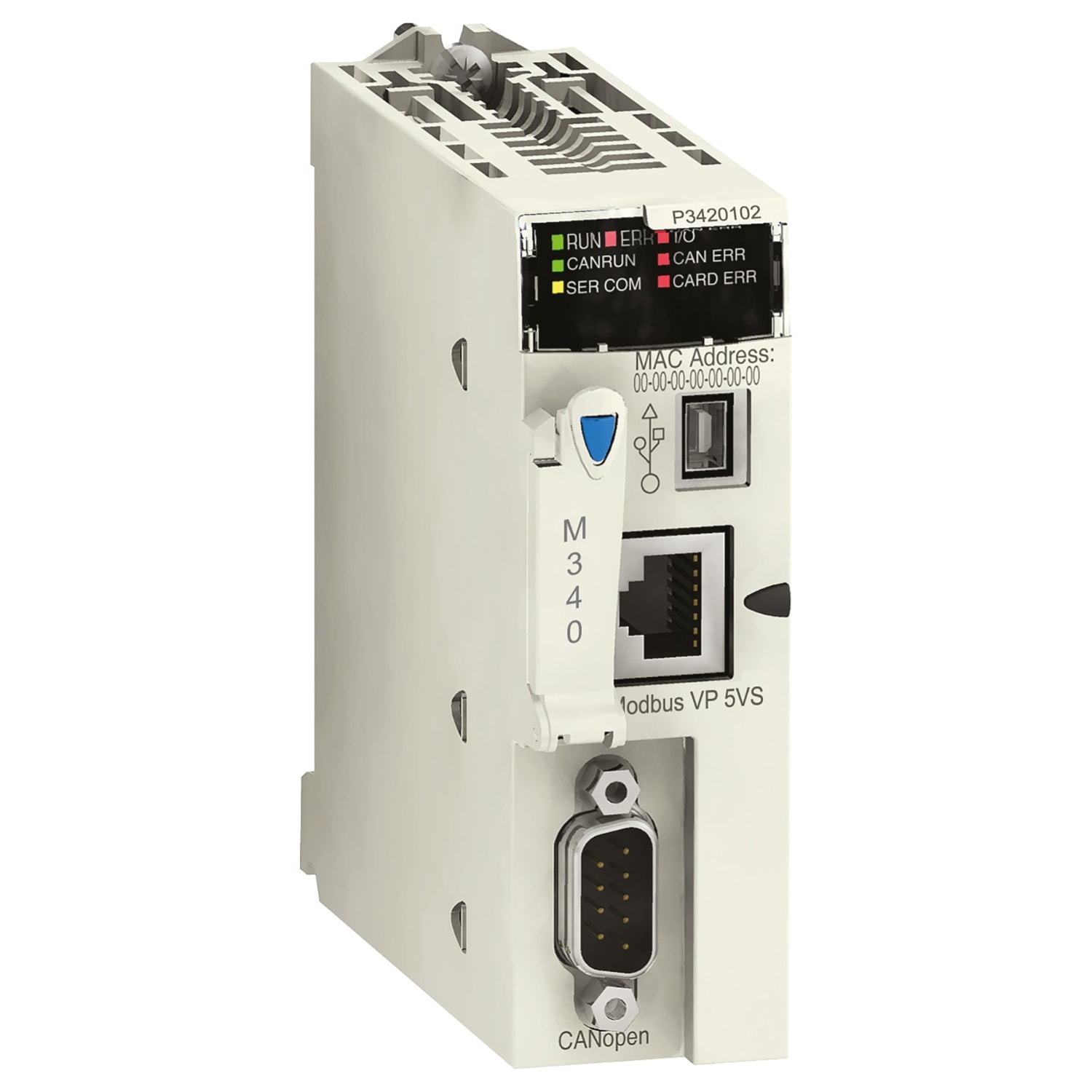 SCHNEIDER ELECTRIC - SNRBMXP3420102 PROCESSORE M340 20 MODBUS CANOPEN