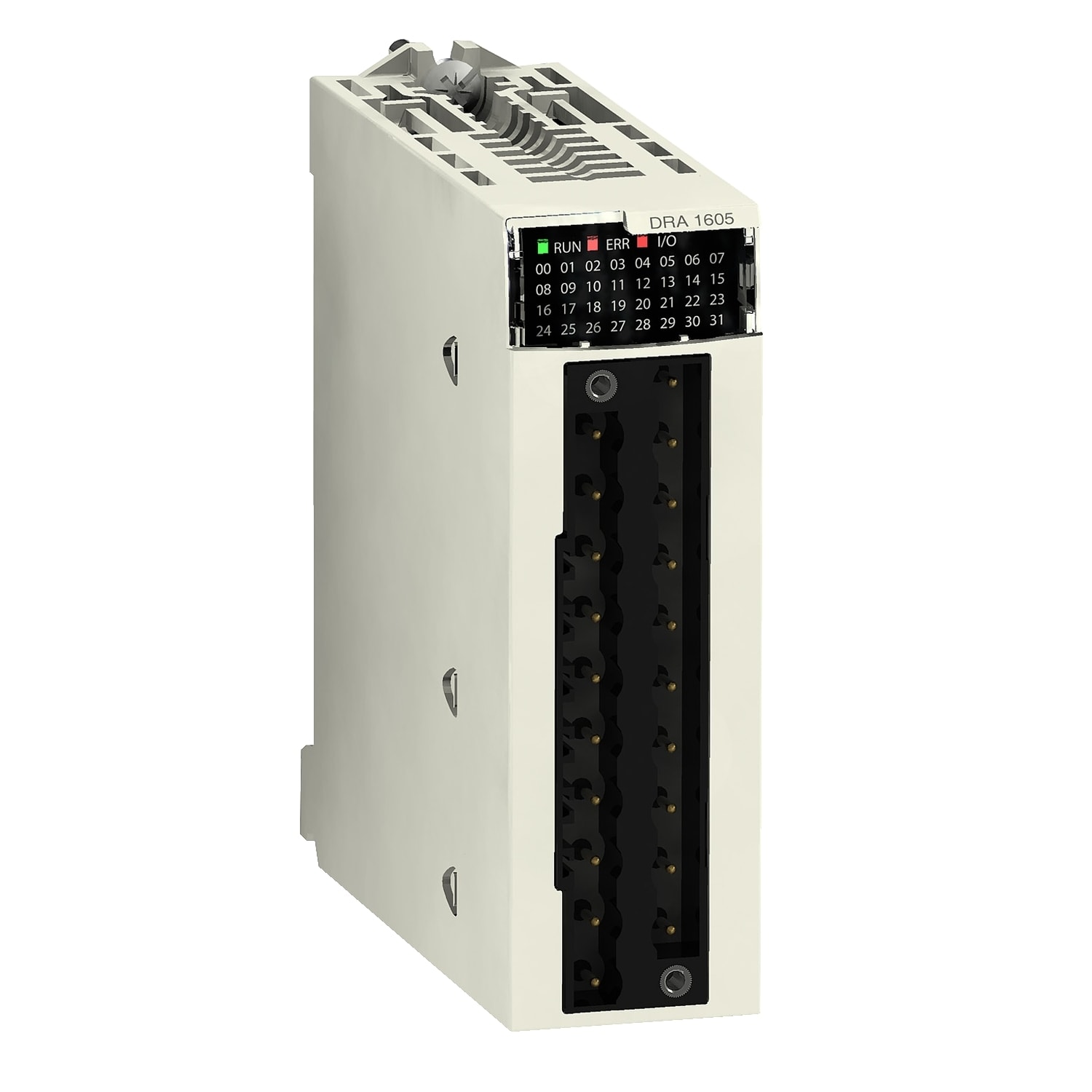 SCHNEIDER ELECTRIC - SNRBMXDRA1605 discrete output module, Modicon X80, 16 NO relay outputs, 24 to 240V AC, 24 to 48V DC