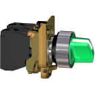 SCHNEIDER ELECTRIC - SNRXB4BK133G5 SELETTORE LUM. VERDE 3 POS.120VAC NC+NO
