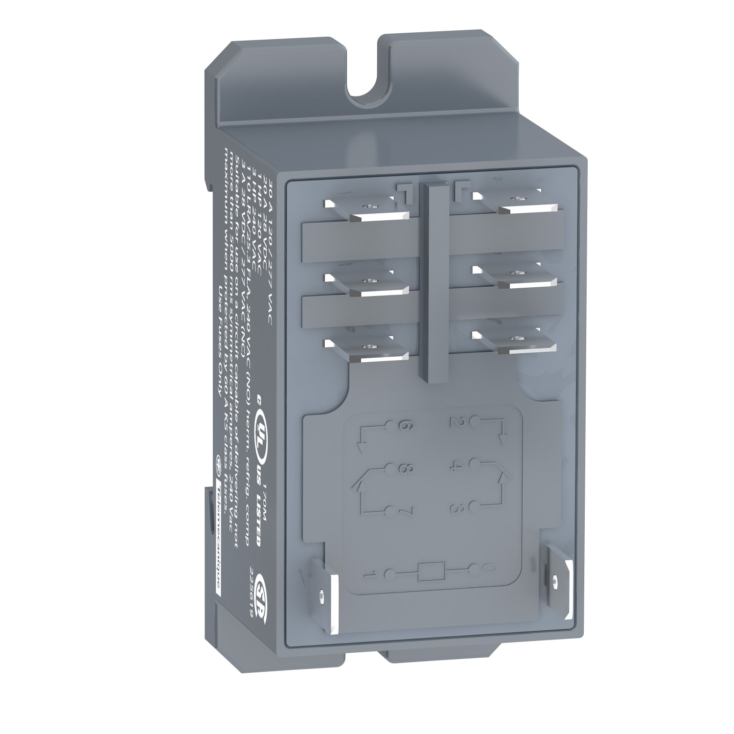 SCHNEIDER ELECTRIC - SNRRPF2BBD RELE POTENZA 2 CO 24 VDC 25 A