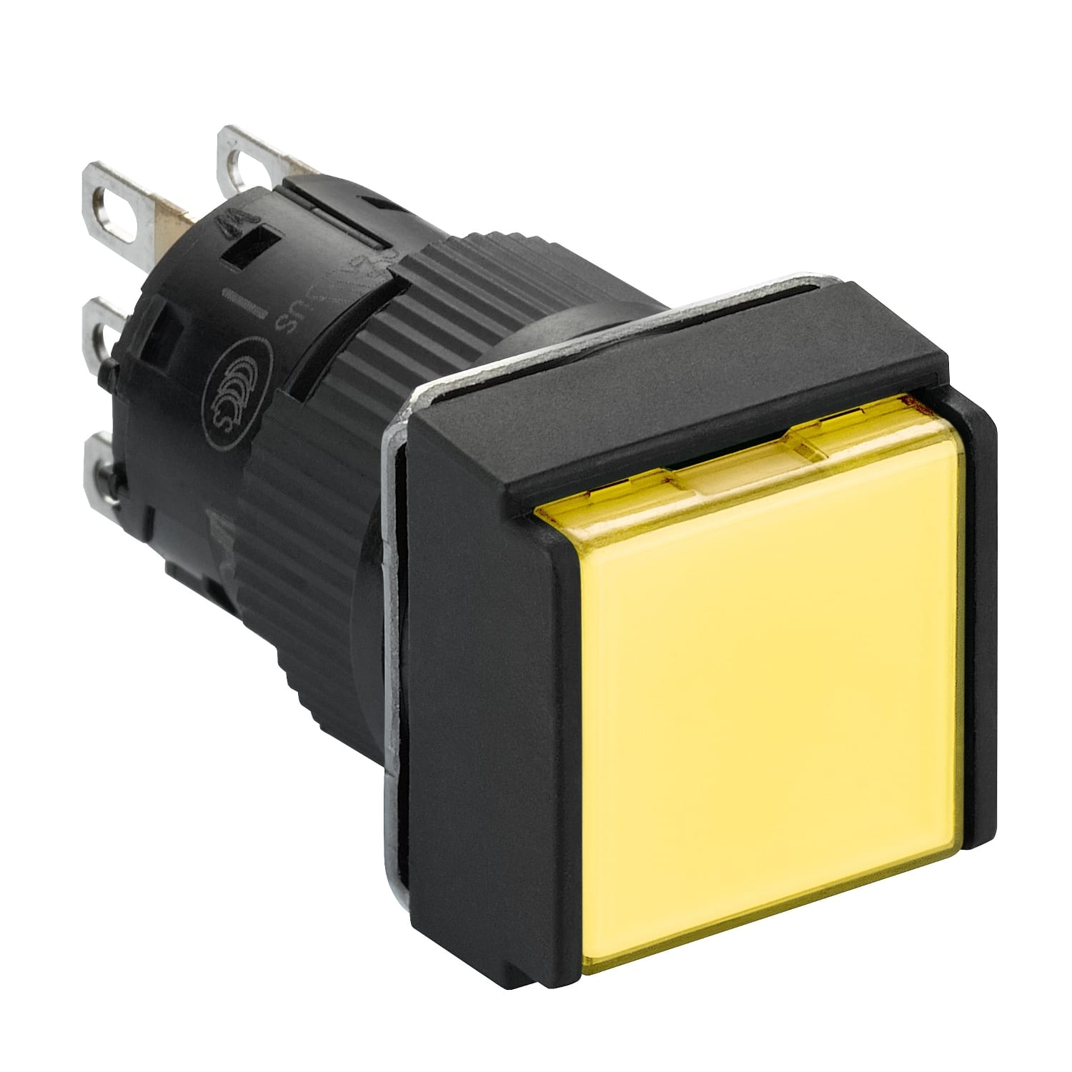 SCHNEIDER ELECTRIC - SNRXB6ECW5J1P PULSANTE LUMINOSO GIALLO LED 12V 1 NC/NO