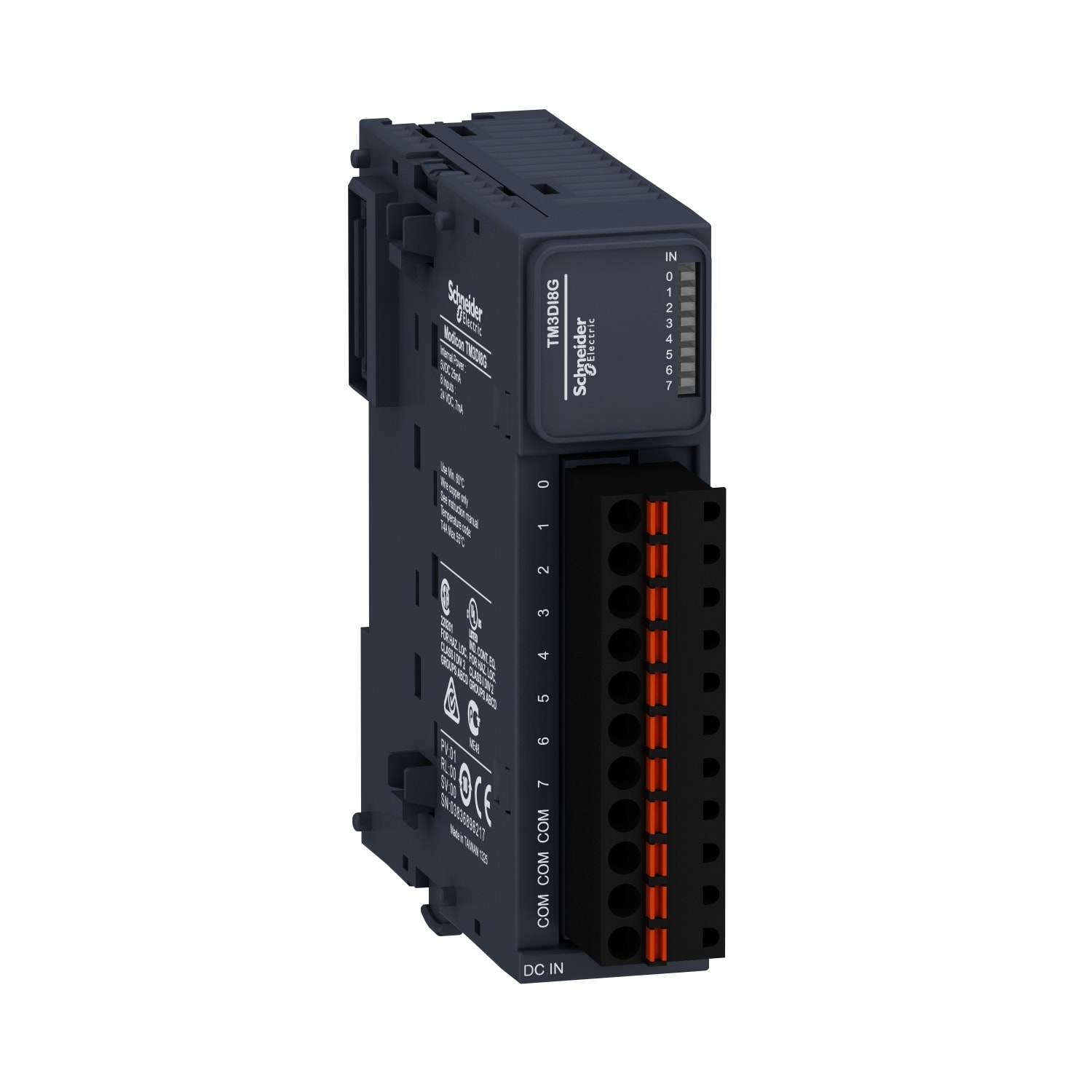 SCHNEIDER ELECTRIC - SNRTM3DI8G MODULO TM3 8 INPUT MOLLA