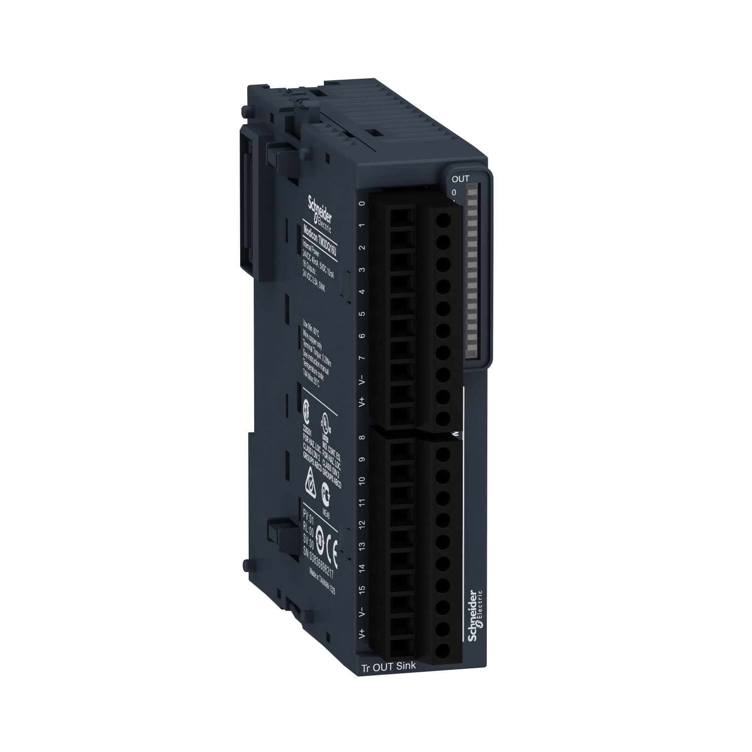SCHNEIDER ELECTRIC - SNRTM3DQ16U MODULO TM3 16 OUTPUT TR NPN