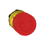 SCHNEIDER ELECTRIC - SNRZB5AS834 TESTA PULSANTE A FUNGO ROSSO EMERGENZA