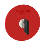 SCHNEIDER ELECTRIC - SNRZB5AS964 Testa fungo arresto emergenzaØ60 - a chiave Ø22 - rossa - Ronis 455