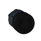 SCHNEIDER ELECTRIC - SNRZB5AS42 Testa pulsante Ø22 - ad aggancio - nero - fungo Ø30