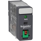 SCHNEIDER ELECTRIC - SNRRXG12B7 Relè interfaccia Harmony RXG - 1 NC/NO standard - 24 VAC - 10 puls. TEST e led
