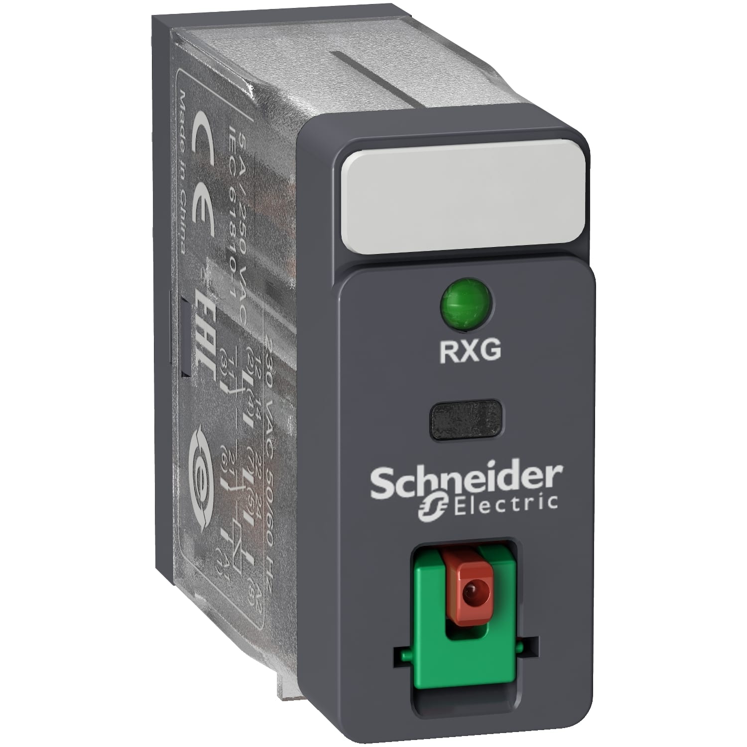 SCHNEIDER ELECTRIC - SNRRXG22F7 RELE INTERFACCIA 2 NC/NO 120VAC TEST+LED