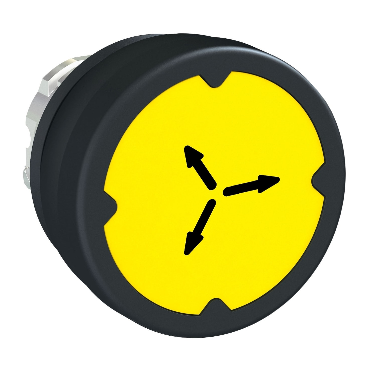 SCHNEIDER ELECTRIC - SNRZB4BC58009RA TESTA PULSANTE DIAM. 37MM GIALLO