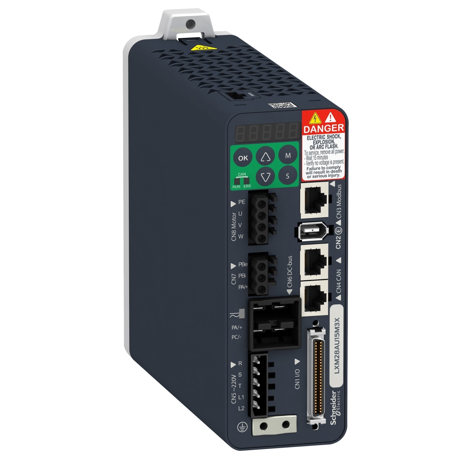 SCHNEIDER ELECTRIC - SNRLXM28AU10M3X LXM28 CAN IO 1/3PH 230V 1KW