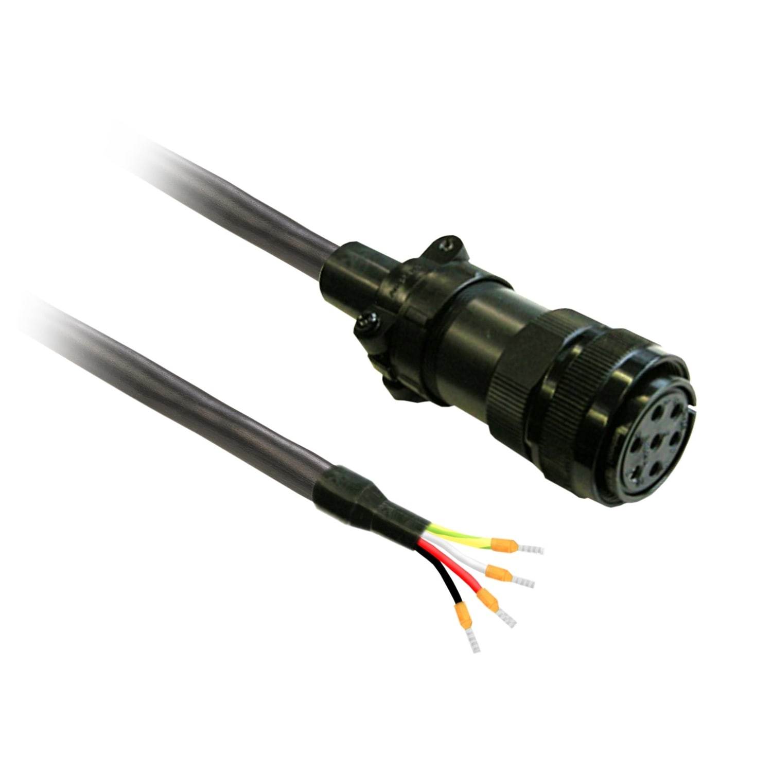 SCHNEIDER ELECTRIC - SNRVW3M5D4AR30 Cavo motore per motore BCH2 3m con connettore militare