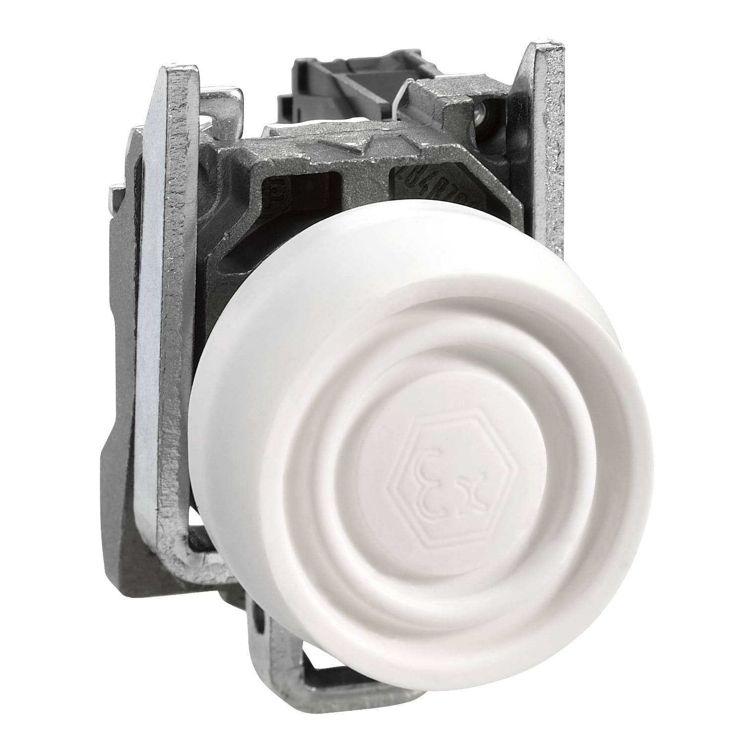 SCHNEIDER ELECTRIC - SNRXB4BPS11EX Pulsante bianco Ø22 ad impulso - 1 NO - ATEX