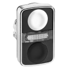 SCHNEIDER ELECTRIC - SNRZB4BW7A1720 TESTA PULSANTE A DOPPIO TASTO LUMINOSO