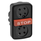 SCHNEIDER ELECTRIC - SNRZB5AA791 TESTA PULSANTE A TRIPLO TASTO SENZA CAPS