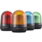 SCHNEIDER ELECTRIC - SNRXVR3B06S Dispositivo a luce rotante, con buzzer, 12-24 VDC, blu