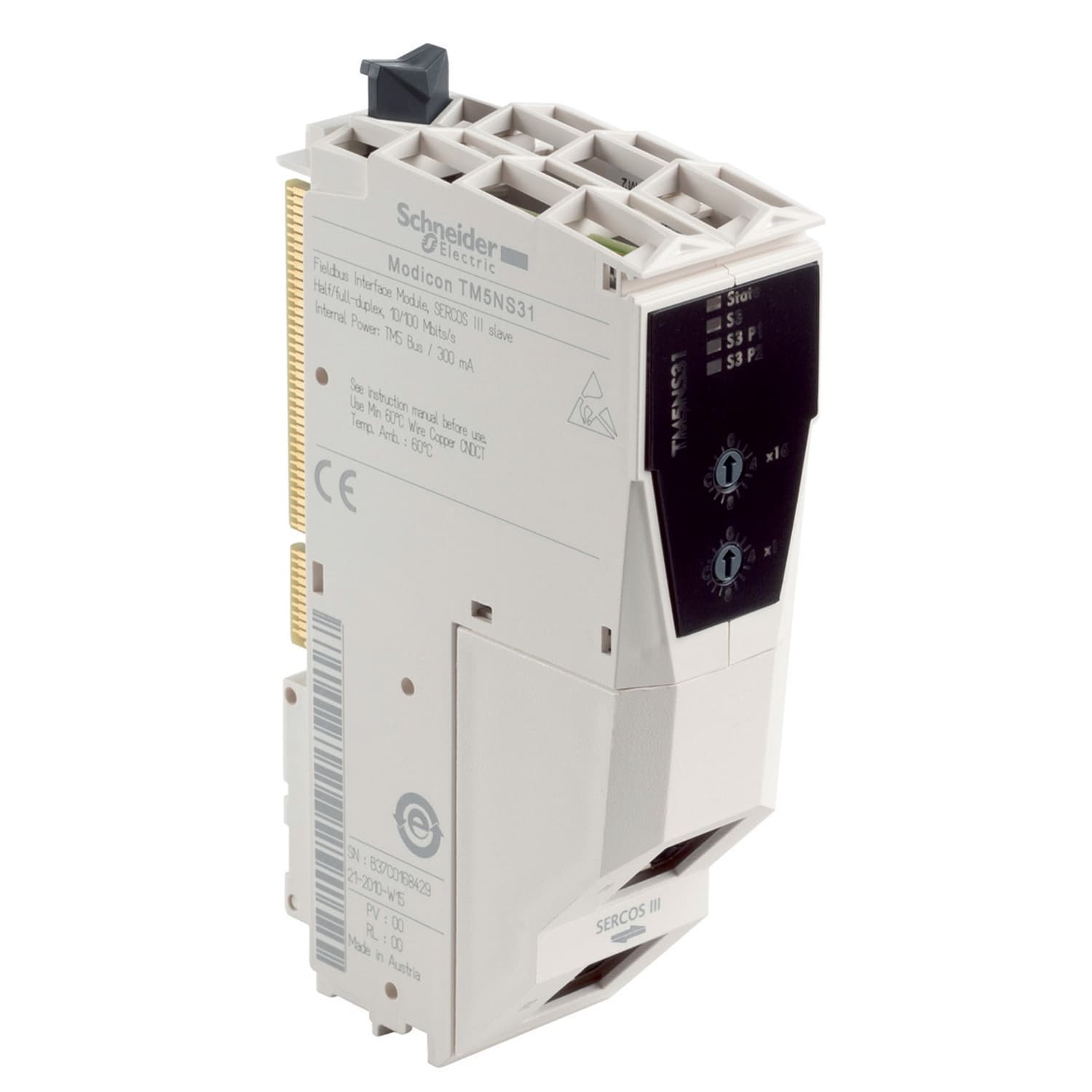 SCHNEIDER ELECTRIC - SNRTM5NS31 Modulo di interfaccia FieldBus SERCOS III