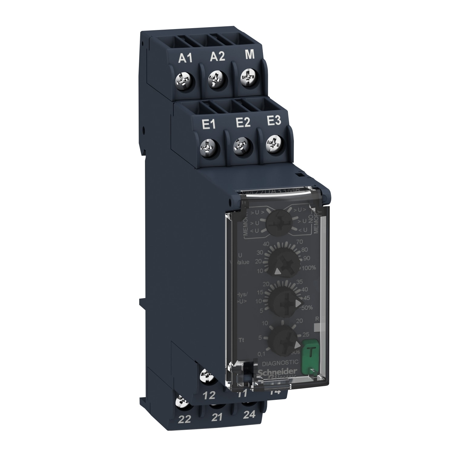 SCHNEIDER ELECTRIC - SNRRM22UA33MR RELE CONTROLLO TENSIONE 24-240V