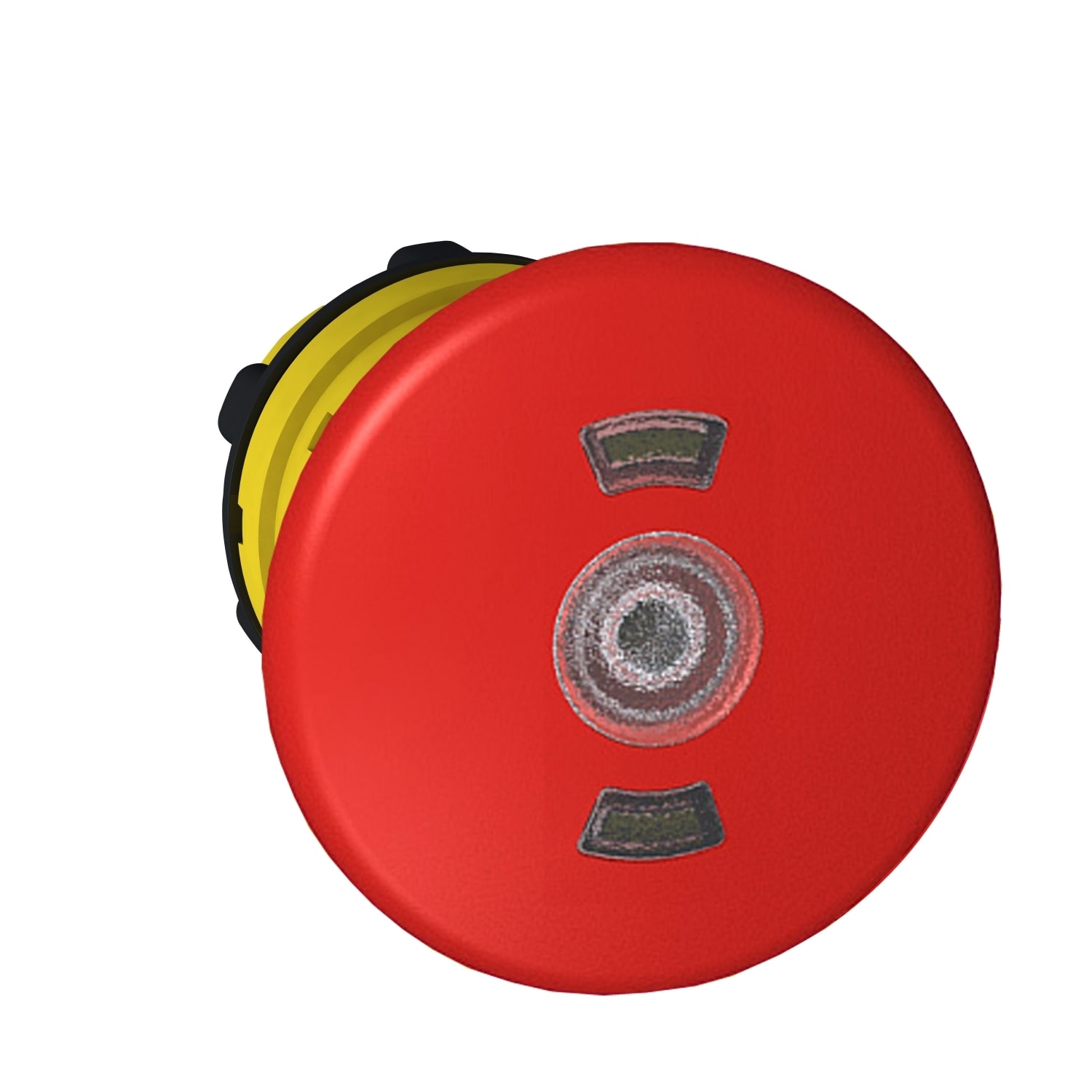 SCHNEIDER ELECTRIC - SNRZB5AT8643M Testa pulsante luminoso Ø22 - Testa a fungo Ø40mm - rosso