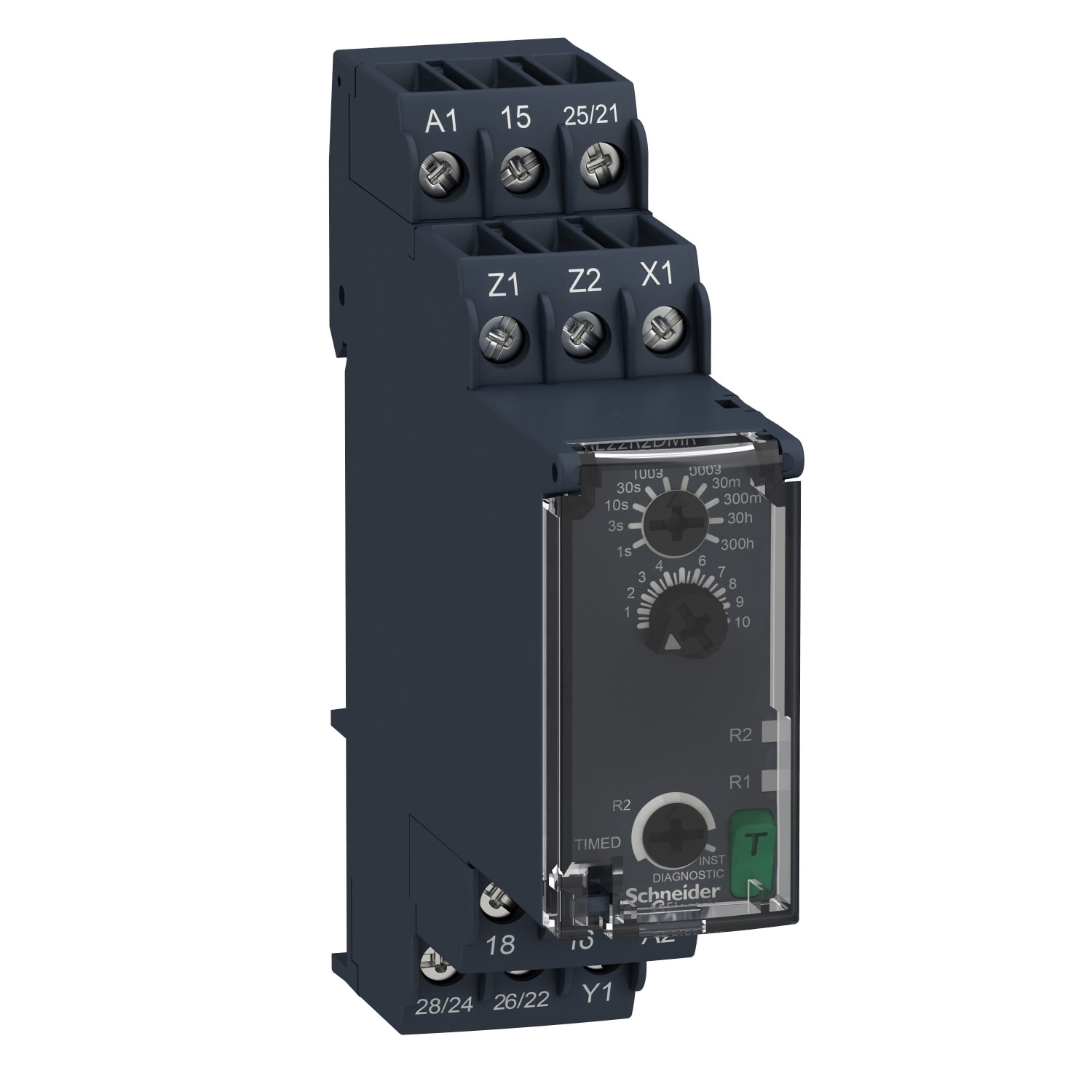 SCHNEIDER ELECTRIC - SNRRE22R2MWMR TEMPORIZZATORE ELETTRONICO 24-240V